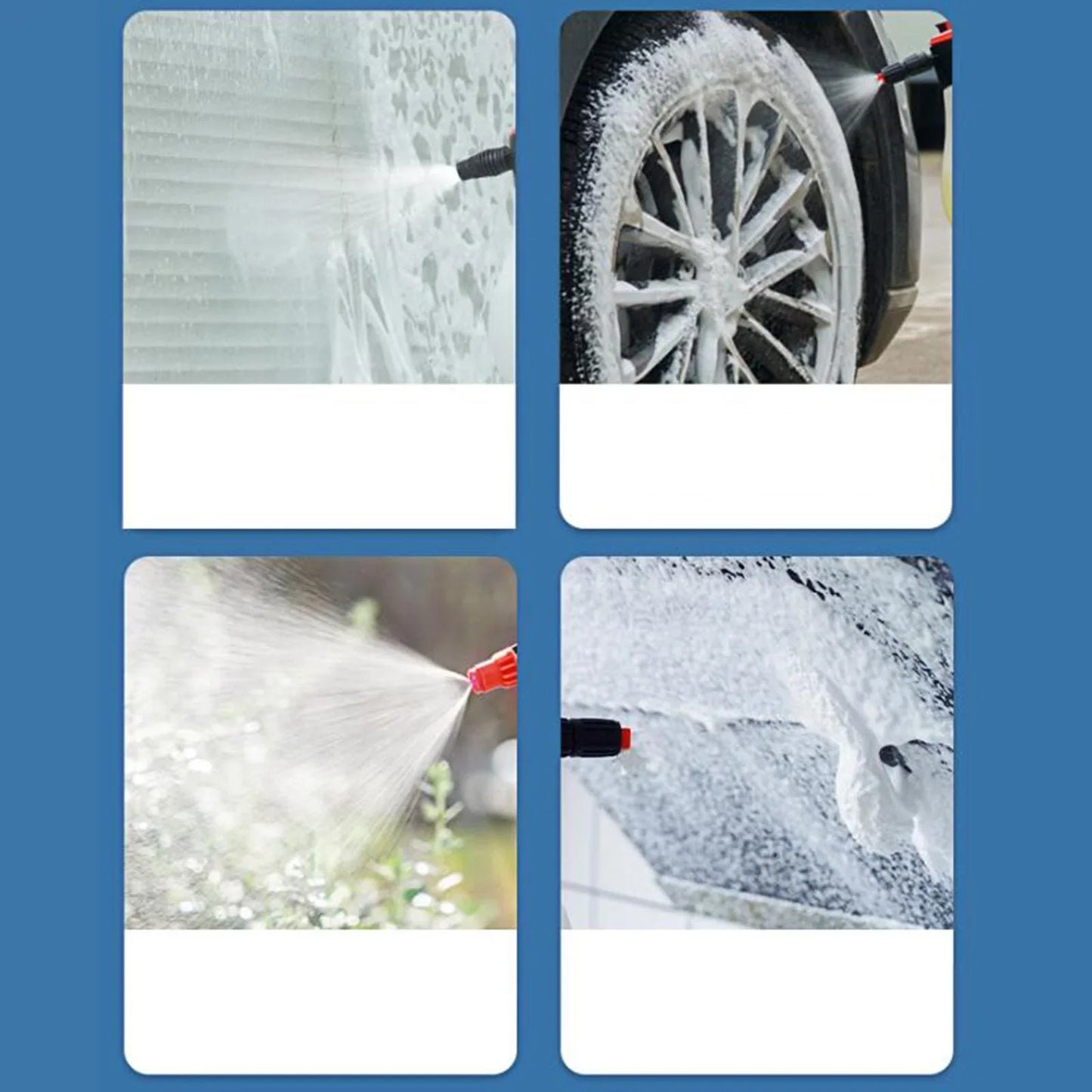 High-Pressure Foam Car Wash