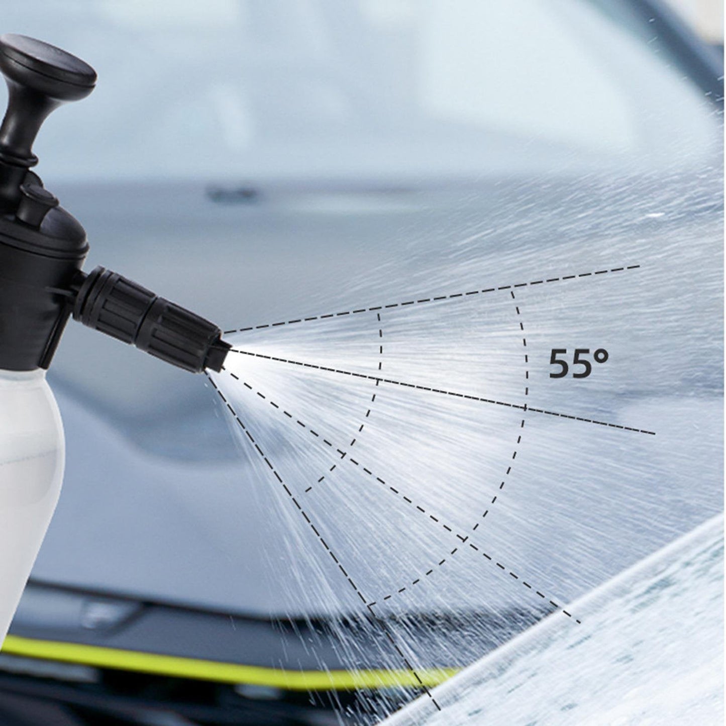 High-Pressure Foam Car Wash
